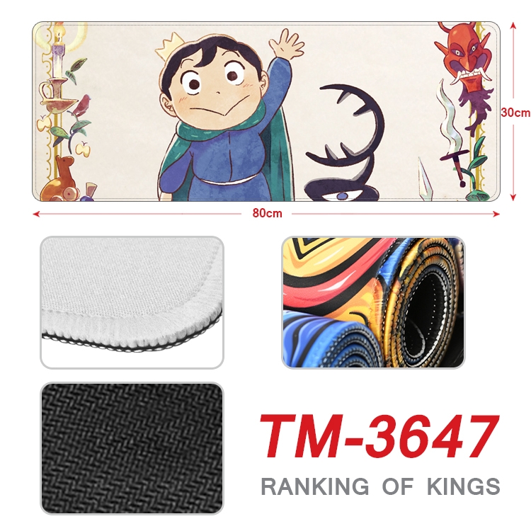 king ranking Anime peripheral new lock edge mouse pad 30X80cm TM-3647