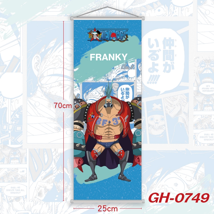 One Piece Plastic Rod Cloth Small Hanging Canvas Painting 25x70cm price for 5 pcs  GH-0749