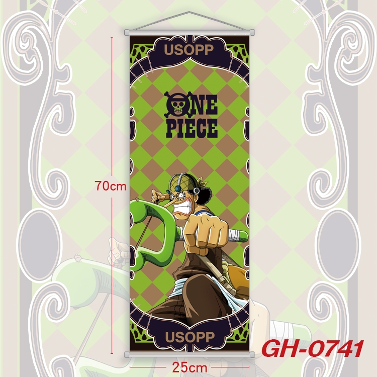 One Piece Plastic Rod Cloth Small Hanging Canvas Painting 25x70cm price for 5 pcs GH-0741