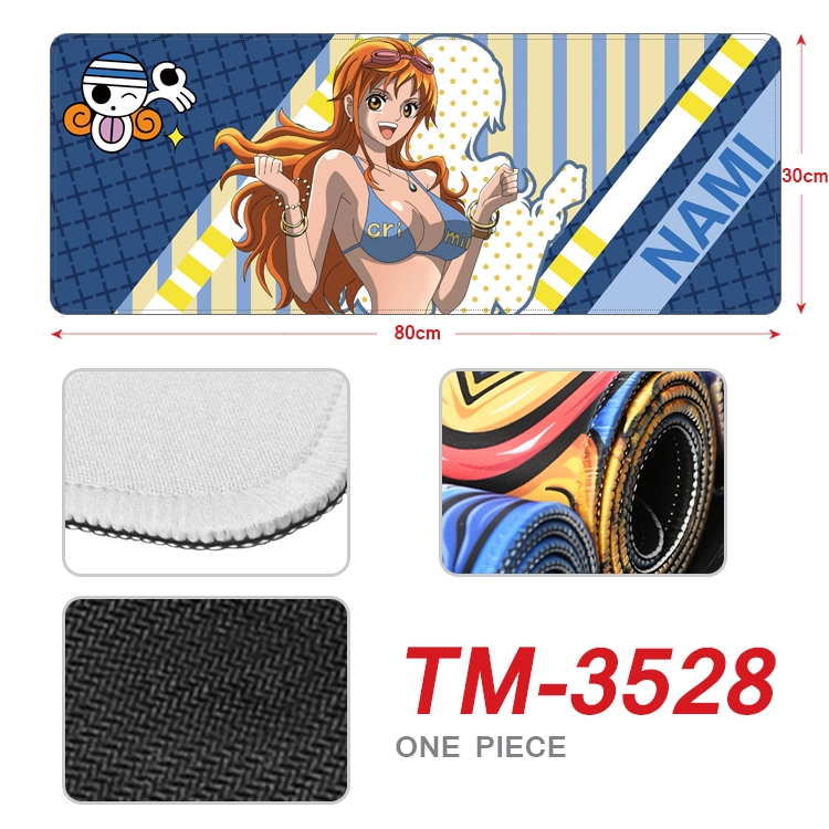 One Piece Anime peripheral new lock edge mouse pad 30X80cm TM-3528