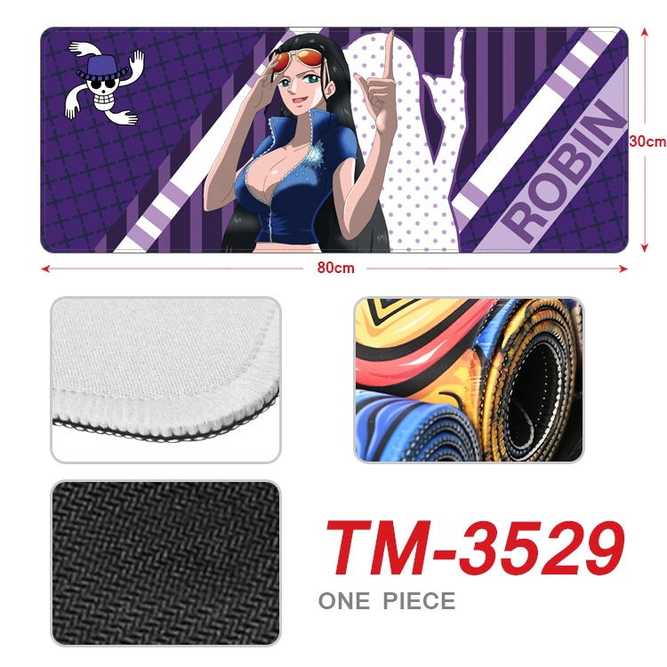 One Piece Anime peripheral new lock edge mouse pad 30X80cm TM-3529