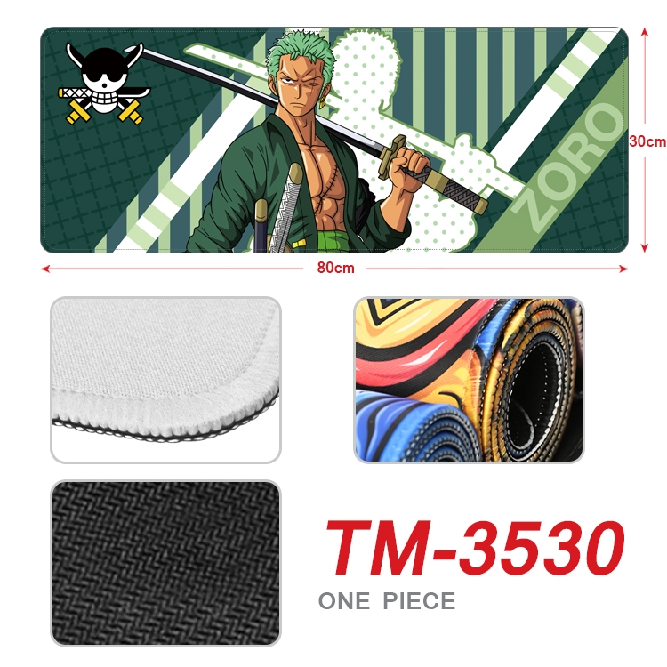 One Piece Anime peripheral new lock edge mouse pad 30X80cm TM-3530