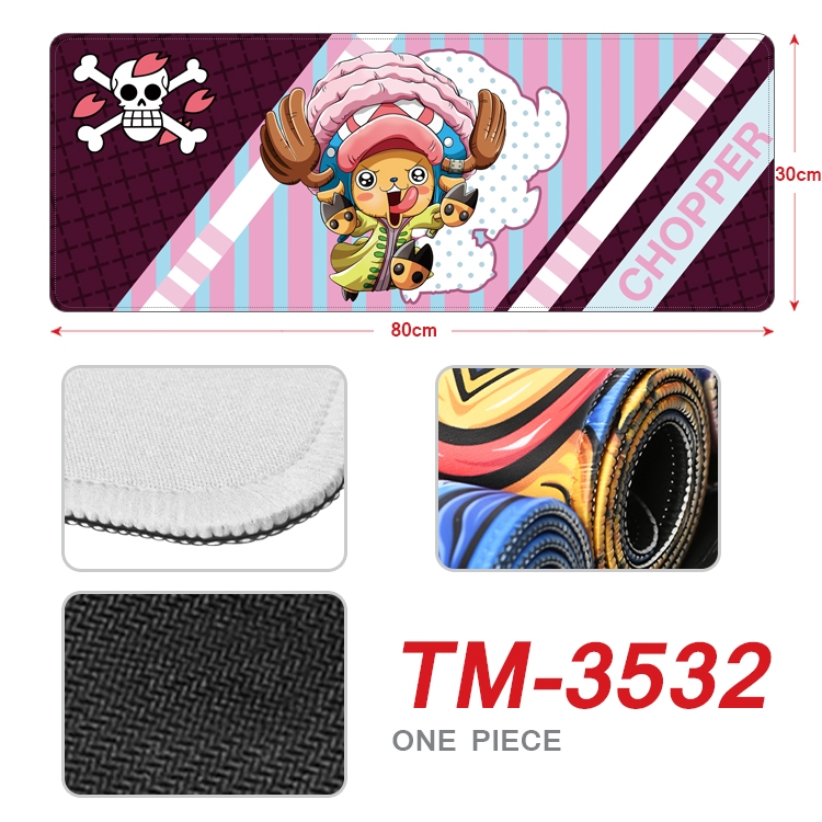 One Piece Anime peripheral new lock edge mouse pad 30X80cm TM-3532