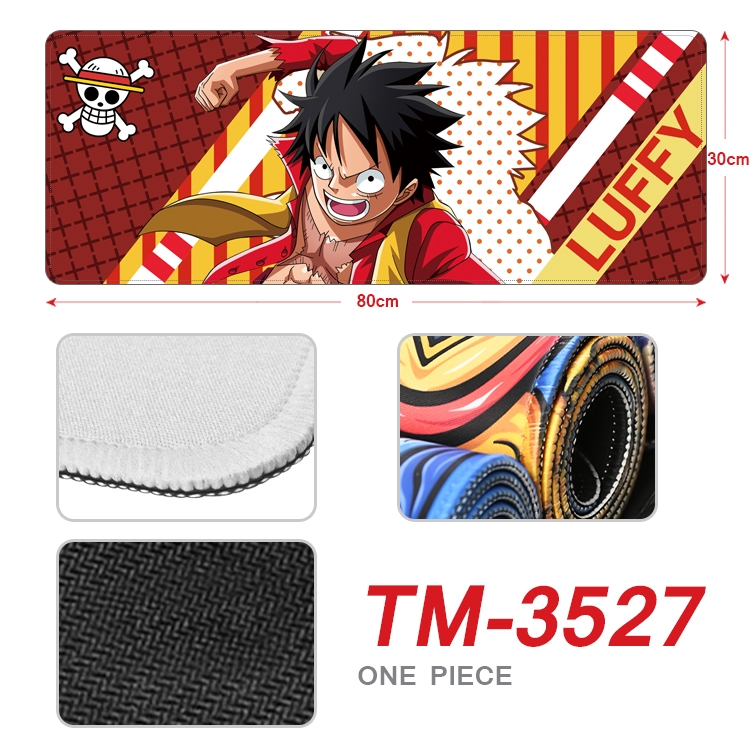 One Piece Anime peripheral new lock edge mouse pad 30X80cm TM-3527