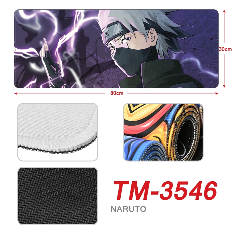 Naruto Anime peripheral new lock edge mouse pad 30X80cm TM-3546