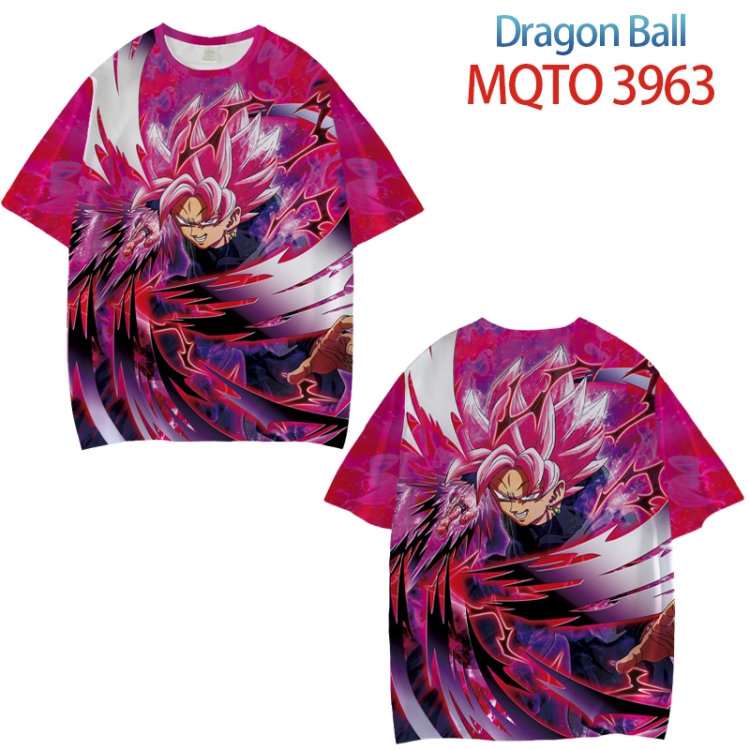 DRAGON BALL Full color printed short sleeve T-shirt from XXS to 4XL  MQTO 3963