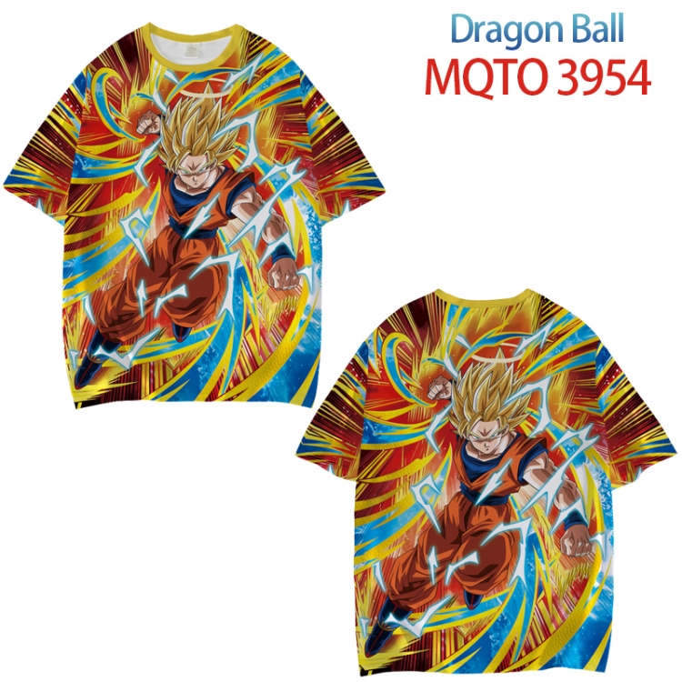 DRAGON BALL Full color printed short sleeve T-shirt from XXS to 4XL MQTO 3954