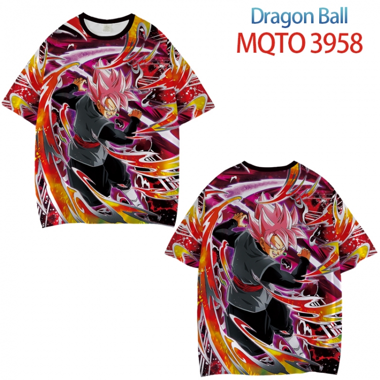 DRAGON BALL Full color printed short sleeve T-shirt from XXS to 4XL MQTO 3958