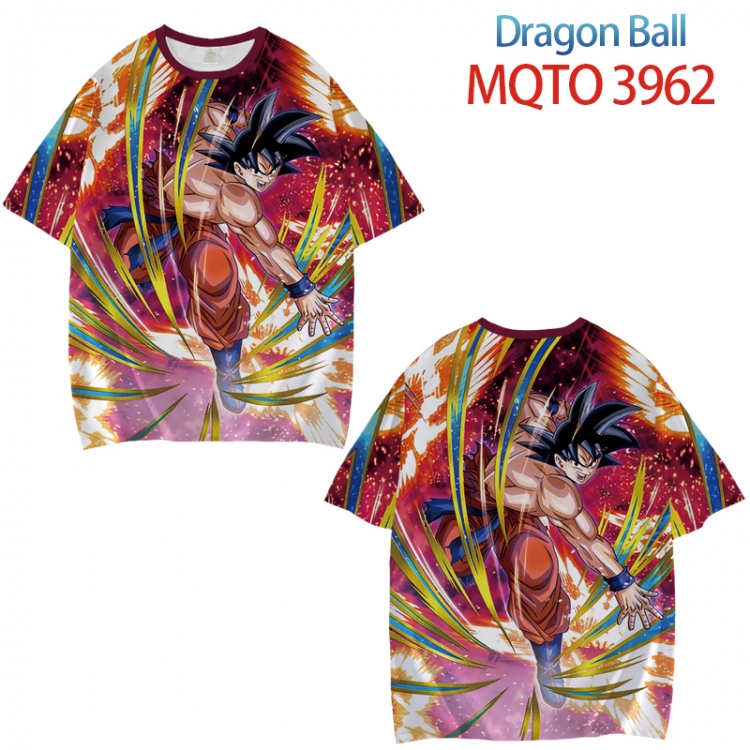 DRAGON BALL Full color printed short sleeve T-shirt from XXS to 4XL MQTO 3962