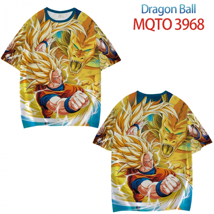 DRAGON BALL Full color printed short sleeve T-shirt from XXS to 4XL  MQTO 3968