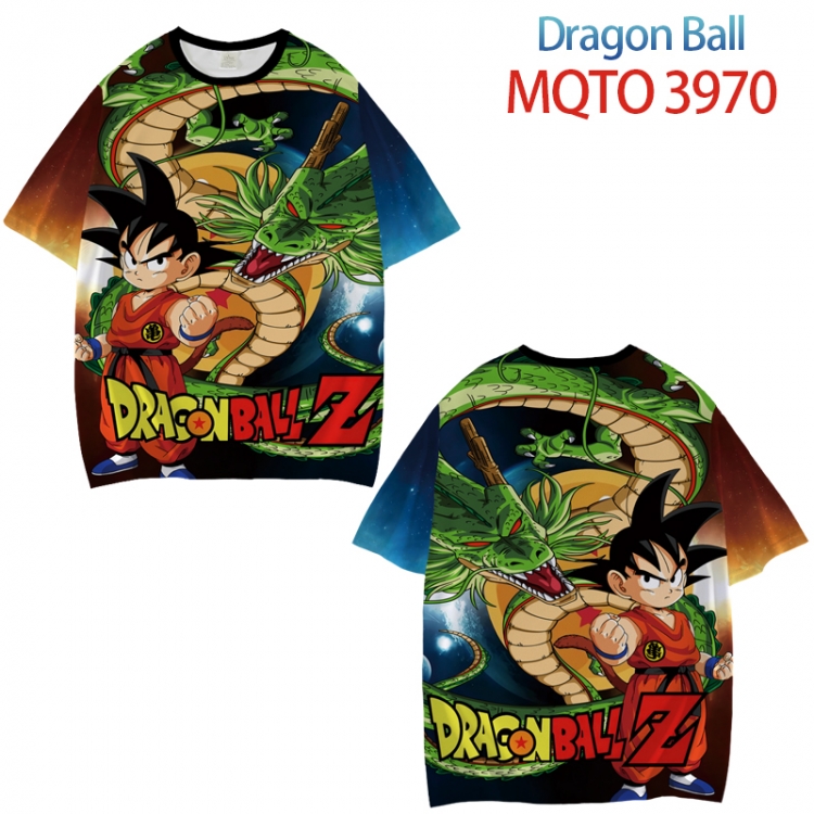 DRAGON BALL Full color printed short sleeve T-shirt from XXS to 4XL MQTO 3970