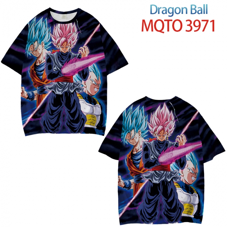 DRAGON BALL Full color printed short sleeve T-shirt from XXS to 4XL MQTO 3971