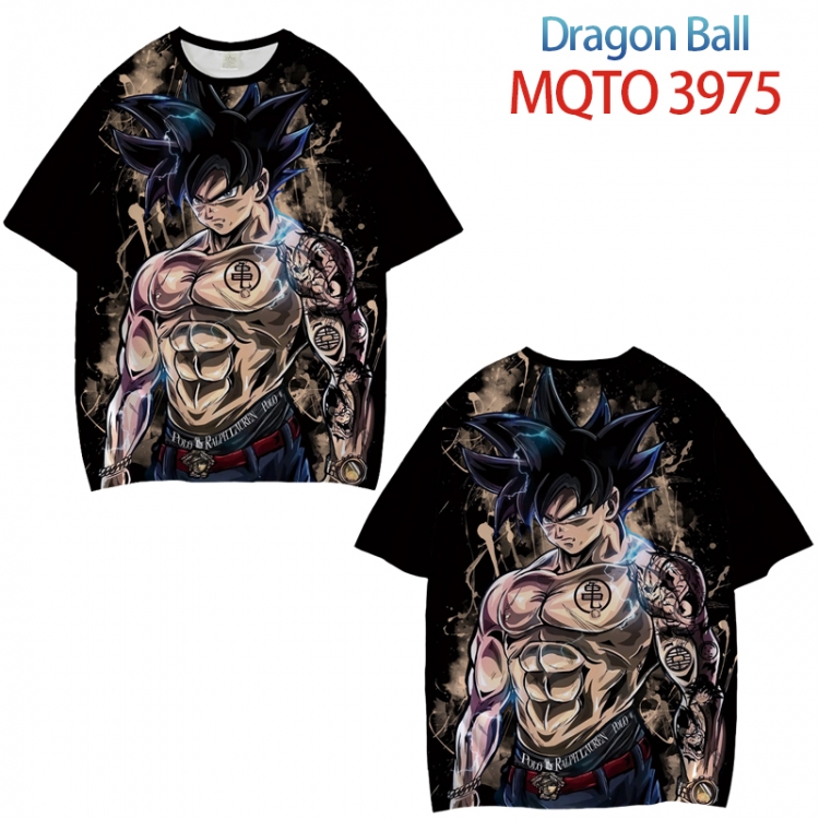 DRAGON BALL Full color printed short sleeve T-shirt from XXS to 4XL MQTO 3975