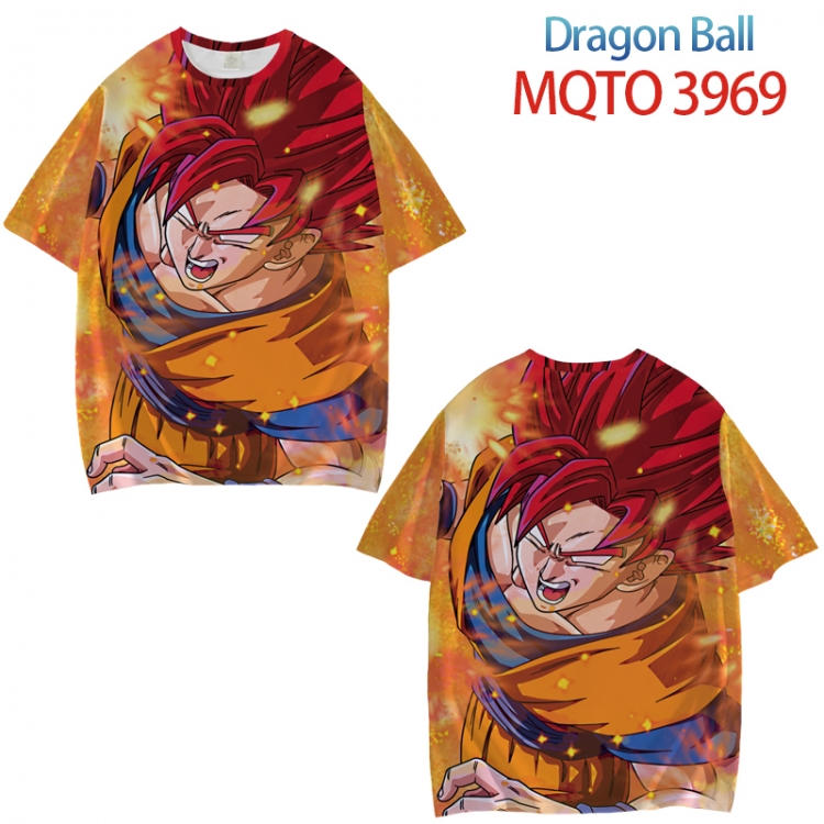 DRAGON BALL Full color printed short sleeve T-shirt from XXS to 4XL MQTO 3969