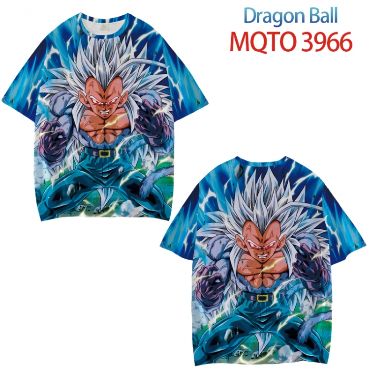 DRAGON BALL Full color printed short sleeve T-shirt from XXS to 4XL MQTO 3966