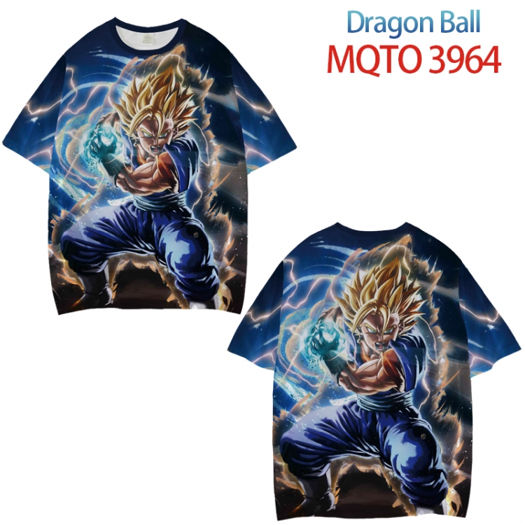 DRAGON BALL Full color printed short sleeve T-shirt from XXS to 4XL MQTO 3964