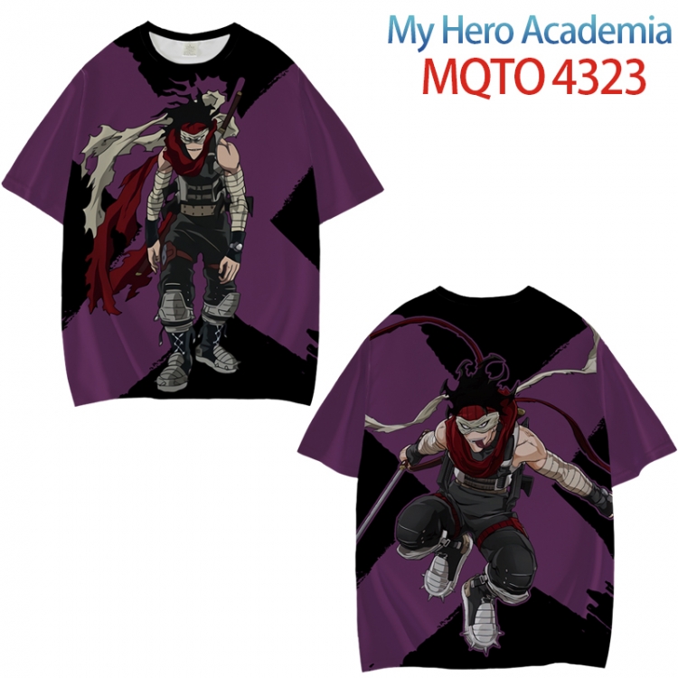 My Hero Academia Full color printed short sleeve T-shirt from XXS to 4XL MQTO-4323
