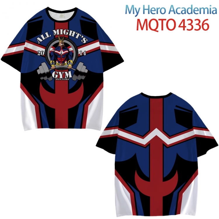 My Hero Academia Full color printed short sleeve T-shirt from XXS to 4XL  MQTO-4336