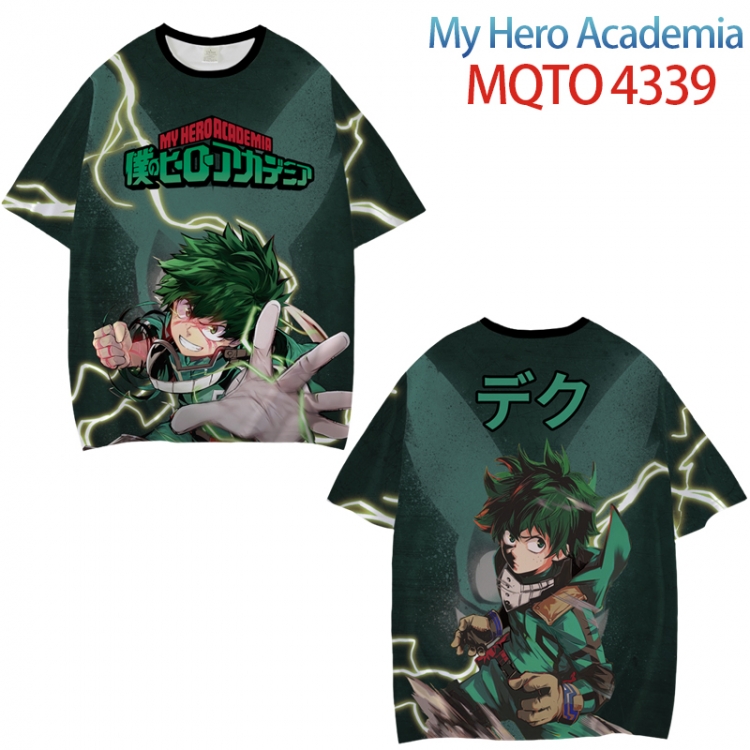 My Hero Academia Full color printed short sleeve T-shirt from XXS to 4XL MQTO-4339