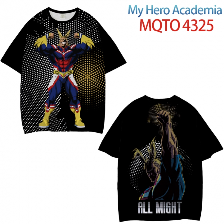 My Hero Academia Full color printed short sleeve T-shirt from XXS to 4XL MQTO-4325