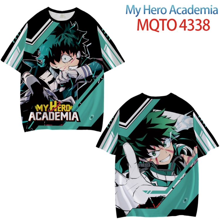 My Hero Academia Full color printed short sleeve T-shirt from XXS to 4XL MQTO-4338