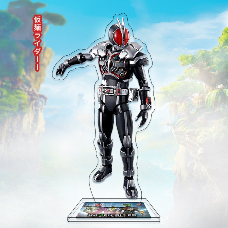 Kamen Rider Kuga Anime characters acrylic Standing Plates Keychain 16cm