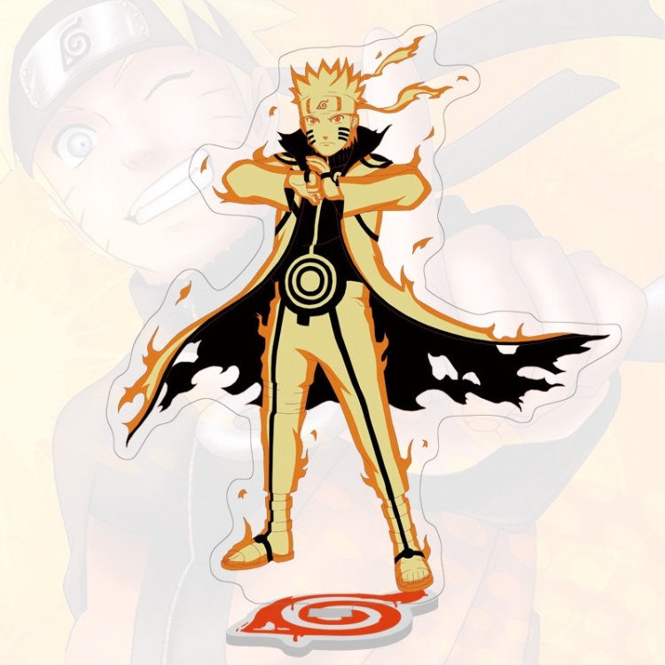 Naruto Anime characters acrylic Standing Plates Keychain 16cm