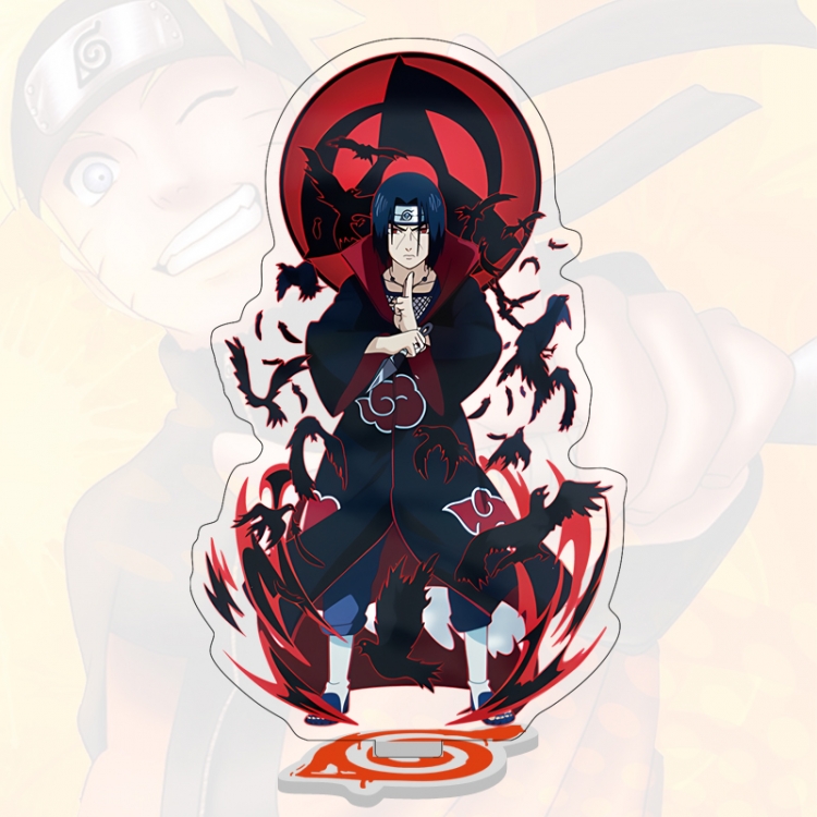 Naruto Anime characters acrylic Standing Plates Keychain 16cm