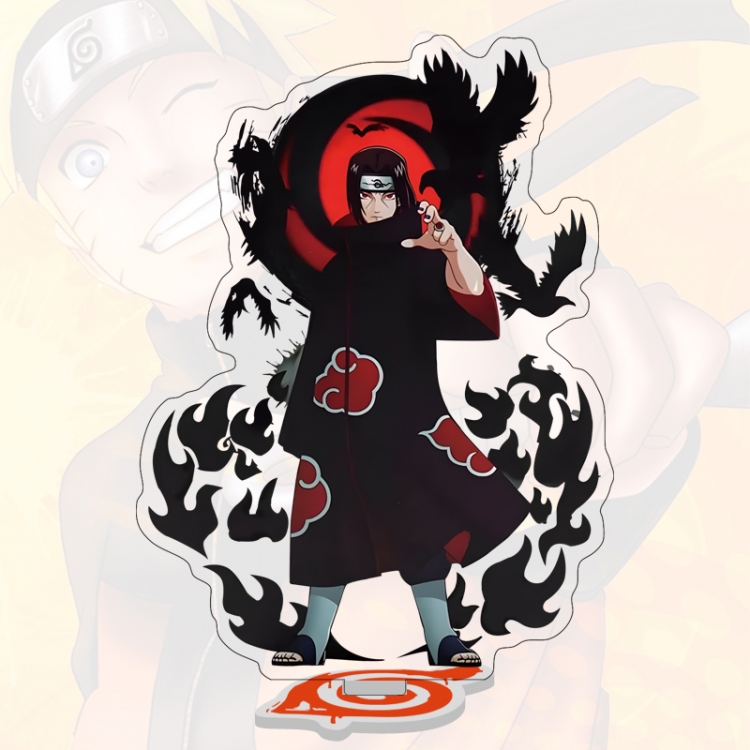 Naruto Anime characters acrylic Standing Plates Keychain 16cm