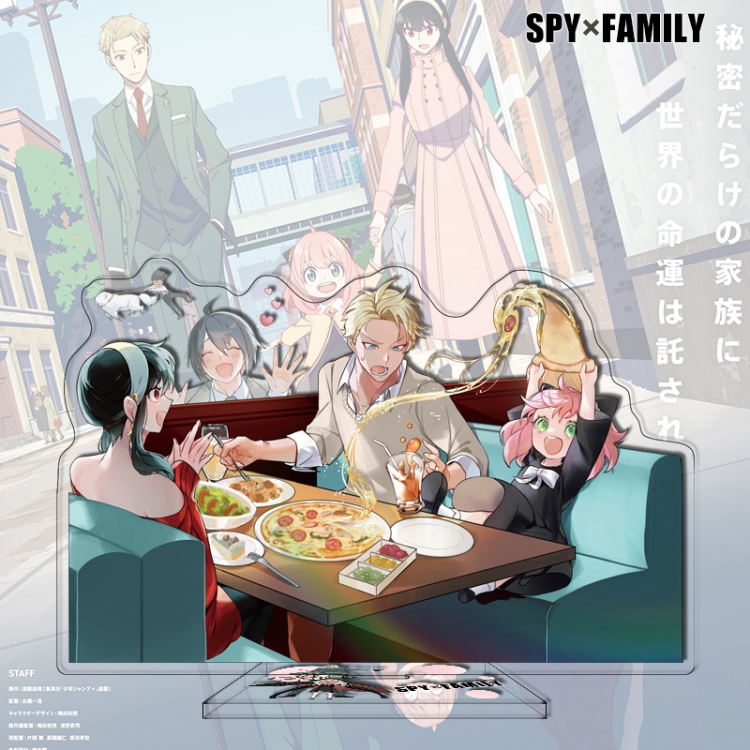 SPY×FAMILY Anime characters acrylic Standing Plates Keychain 16cm