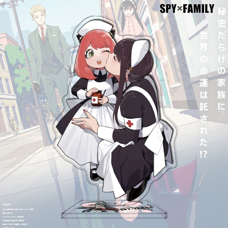 SPY×FAMILY Anime characters acrylic Standing Plates Keychain 16cm