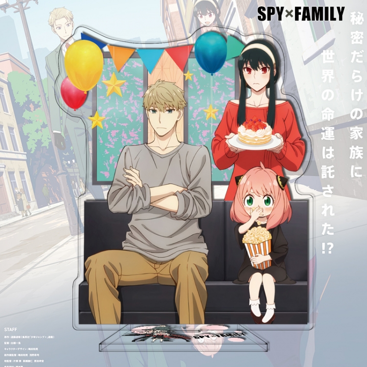 SPY×FAMILY Anime characters acrylic Standing Plates Keychain 16cm