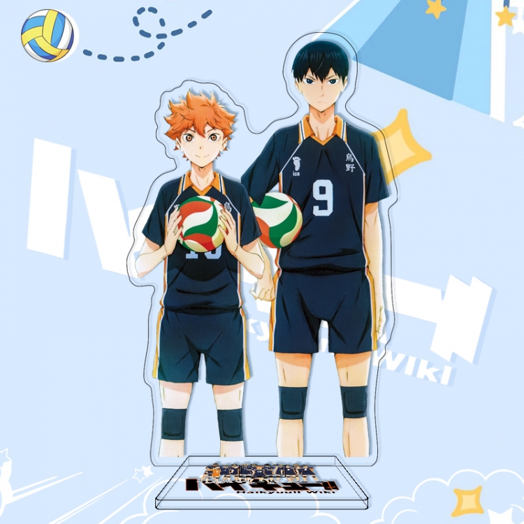  Haikyuu!! Anime characters acrylic Standing Plates Keychain 16cm