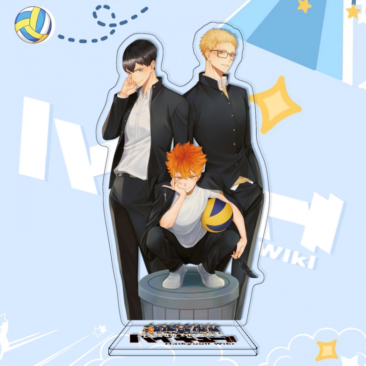  Haikyuu!! Anime characters acrylic Standing Plates Keychain 16cm