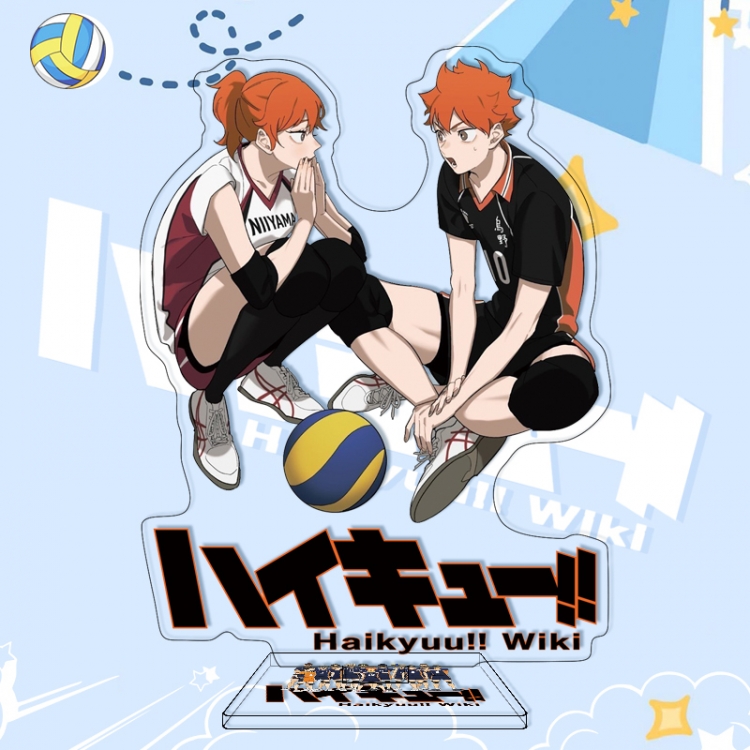  Haikyuu!! Anime characters acrylic Standing Plates Keychain 16cm