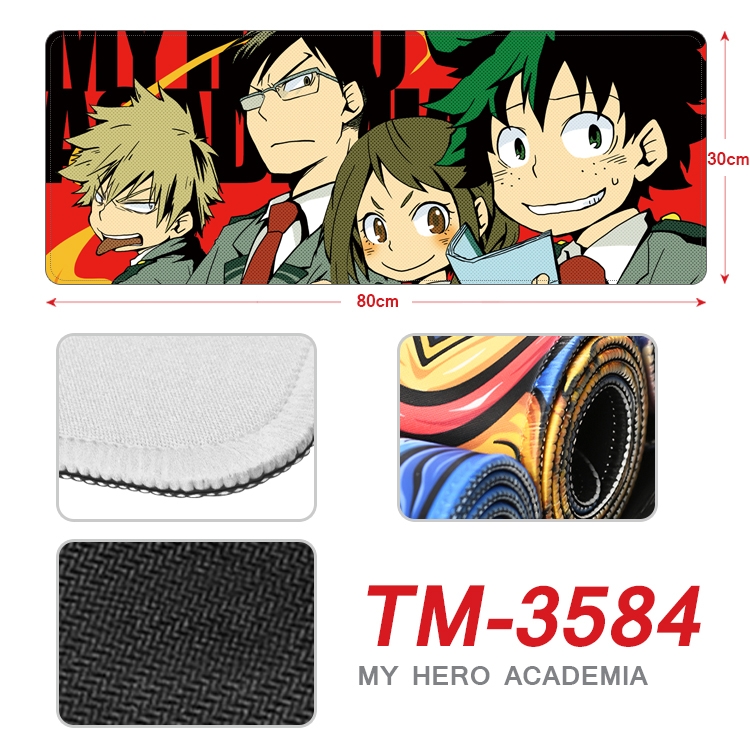 My Hero Academia Anime peripheral new lock edge mouse pad 30X80cm TM-3584