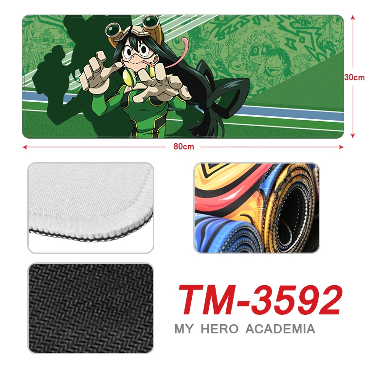 My Hero Academia Anime peripheral new lock edge mouse pad 30X80cm TM-3592