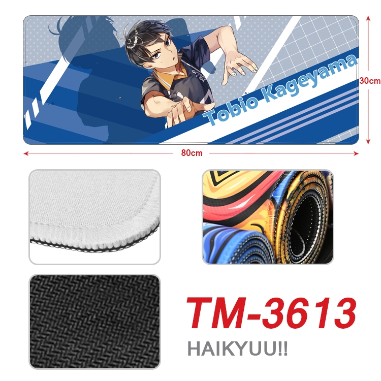 Haikyuu!! Anime peripheral new lock edge mouse pad 30X80cm TM-3613