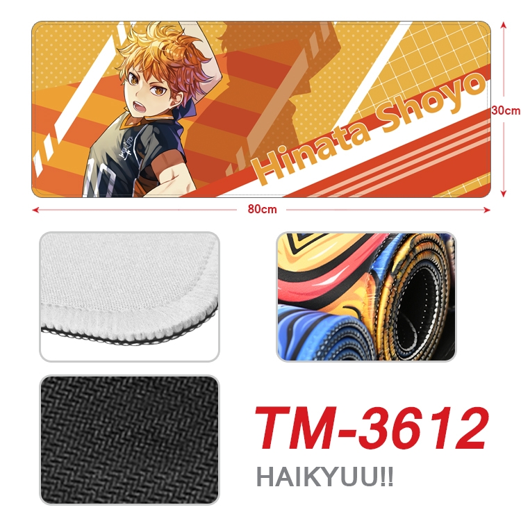 Haikyuu!! Anime peripheral new lock edge mouse pad 30X80cm TM-3612
