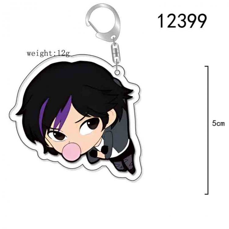 Big Hero 6 Anime Acrylic Keychain Charm  price for 5 pcs 12399
