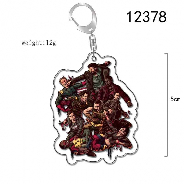 The Boys Season Anime Acrylic Keychain Charm  price for 5 pcs 12378