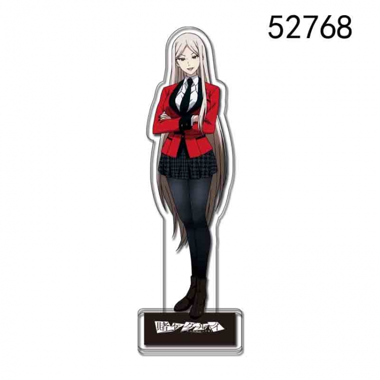Kakegurui  Anime characters acrylic Standing Plates Keychain 15CM 52768
