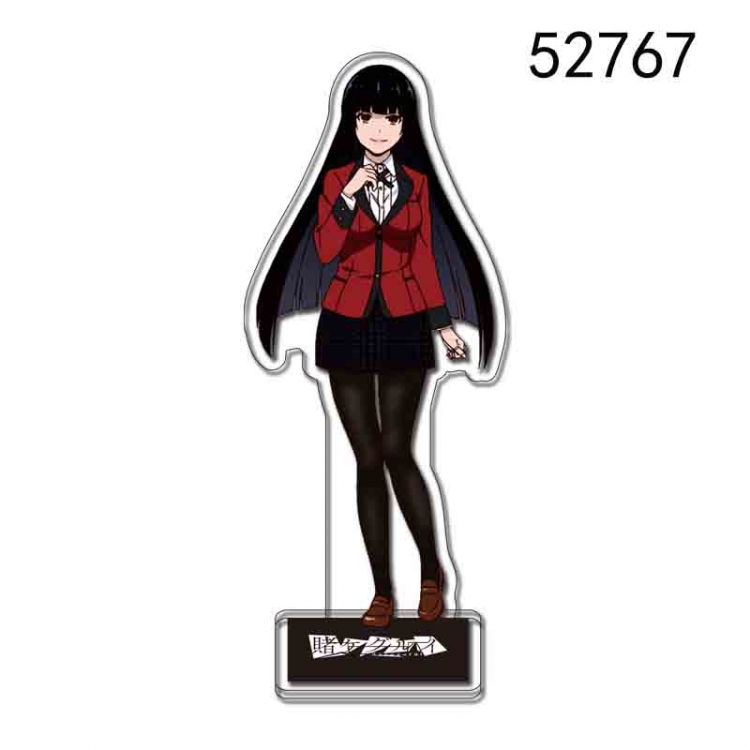 Kakegurui  Anime characters acrylic Standing Plates Keychain 15CM 52767