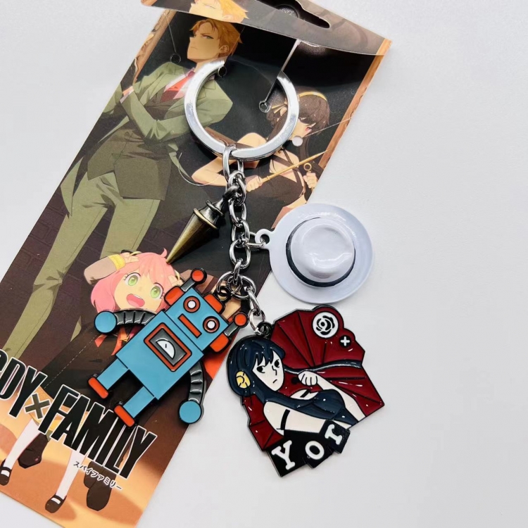 SPY×FAMILY Anime peripheral keychain bag pendant style F