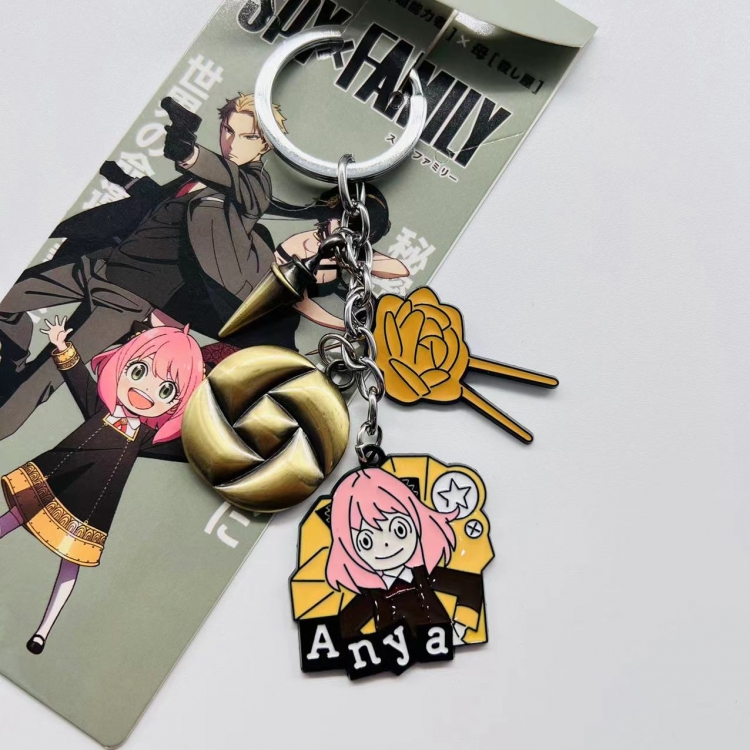 SPY×FAMILY Anime peripheral keychain bag pendant style C