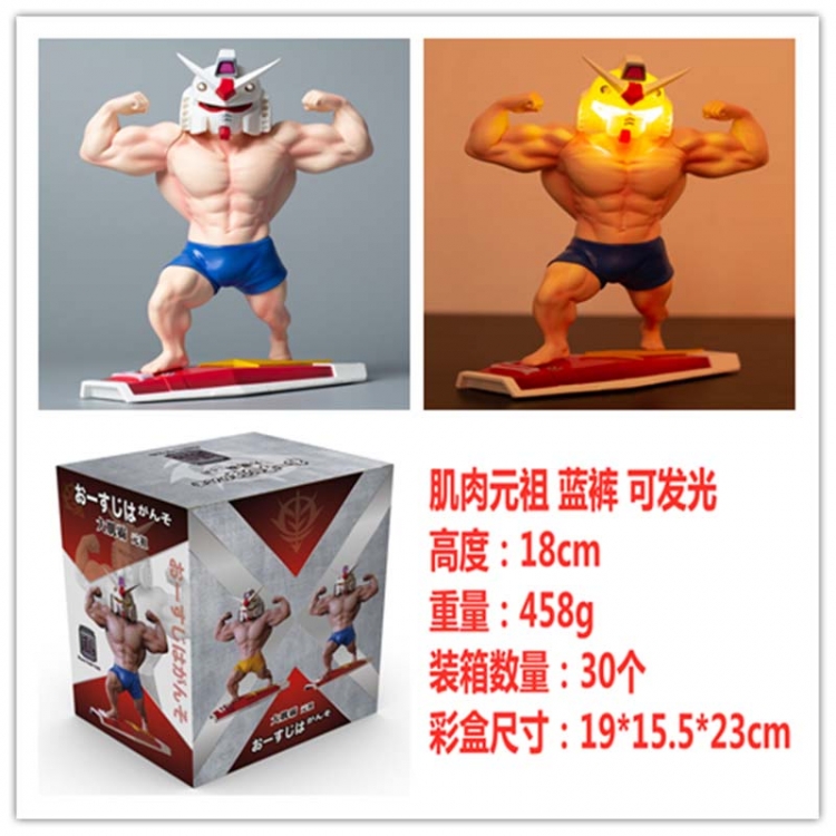 big muscle Boxed Figure Decoration Model 18cm