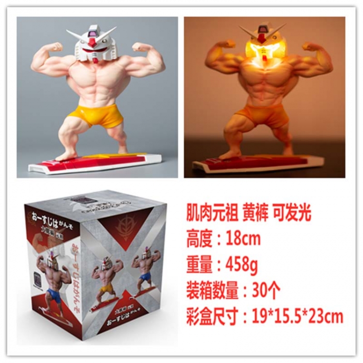 big muscle Boxed Figure Decoration Model 18cm