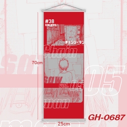 chainsaw man Plastic Rod Cloth...