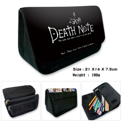Death note Velcro canvas zippe...