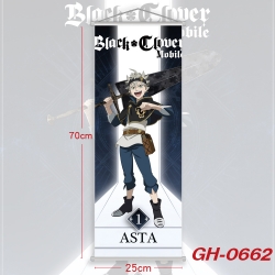 Black Clover Plastic Rod Cloth...